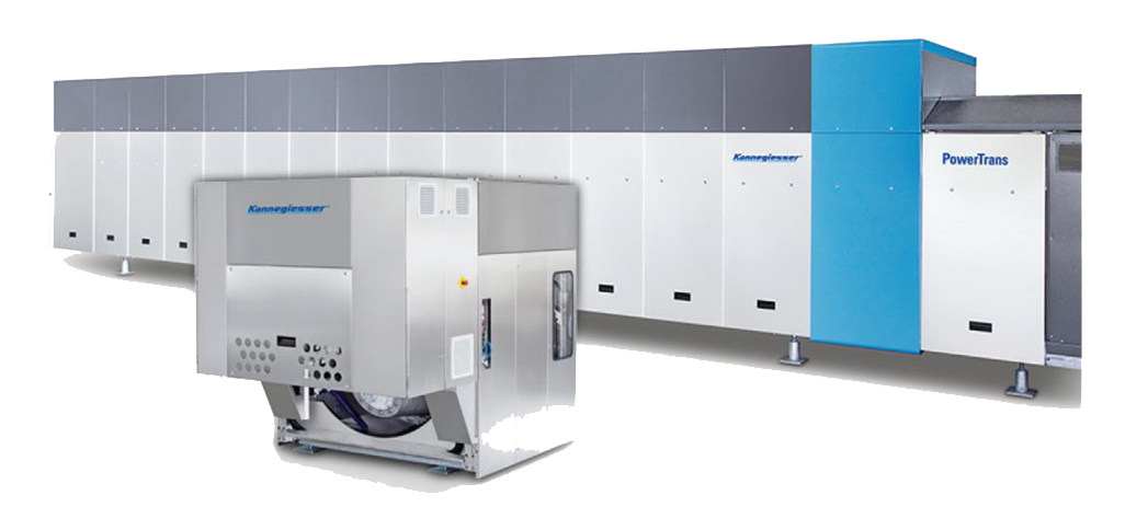 Continuous batch washers